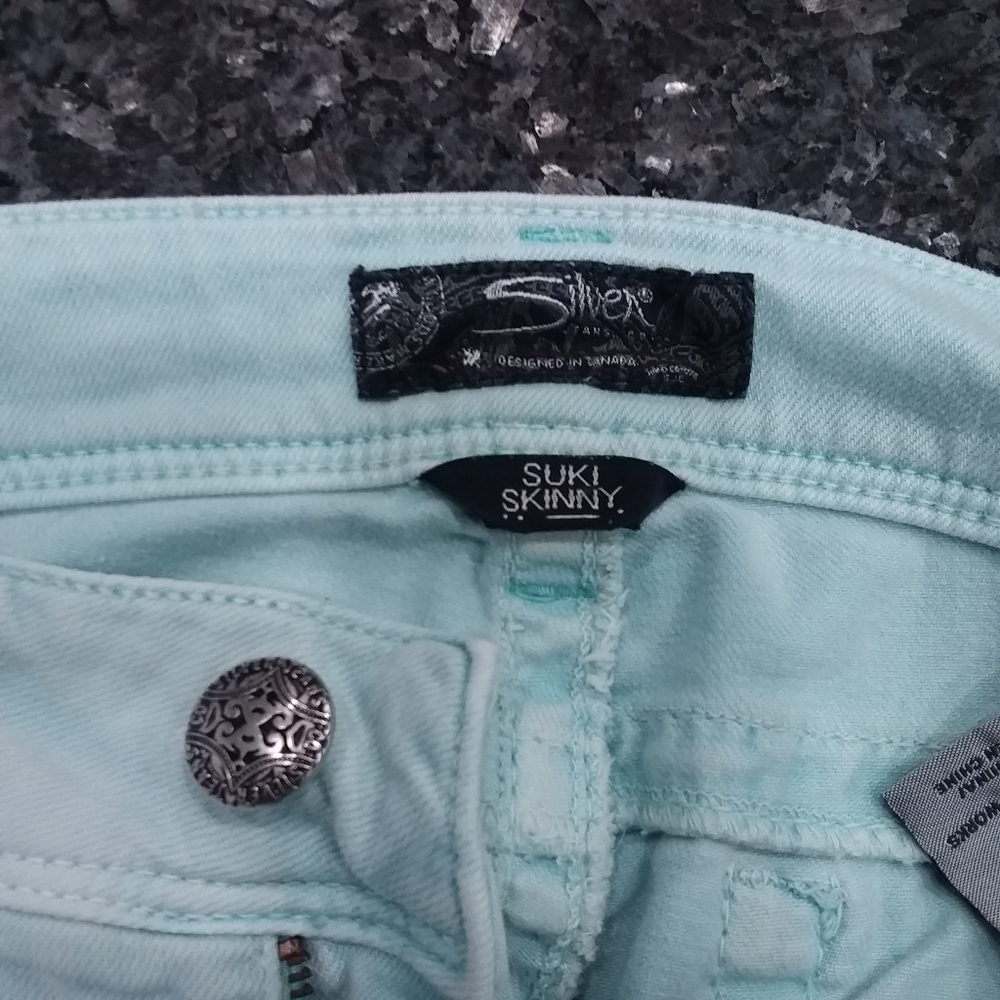 Womens Silver Jeans Suki Skinny 29W 31L pre-owned